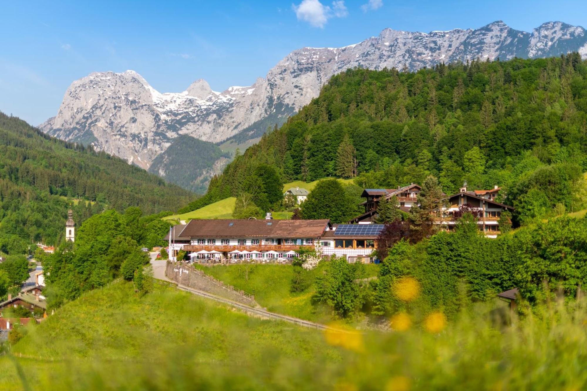 Berghotel Rehlegg Ramsau bei Berchtesgaden Bagian luar foto