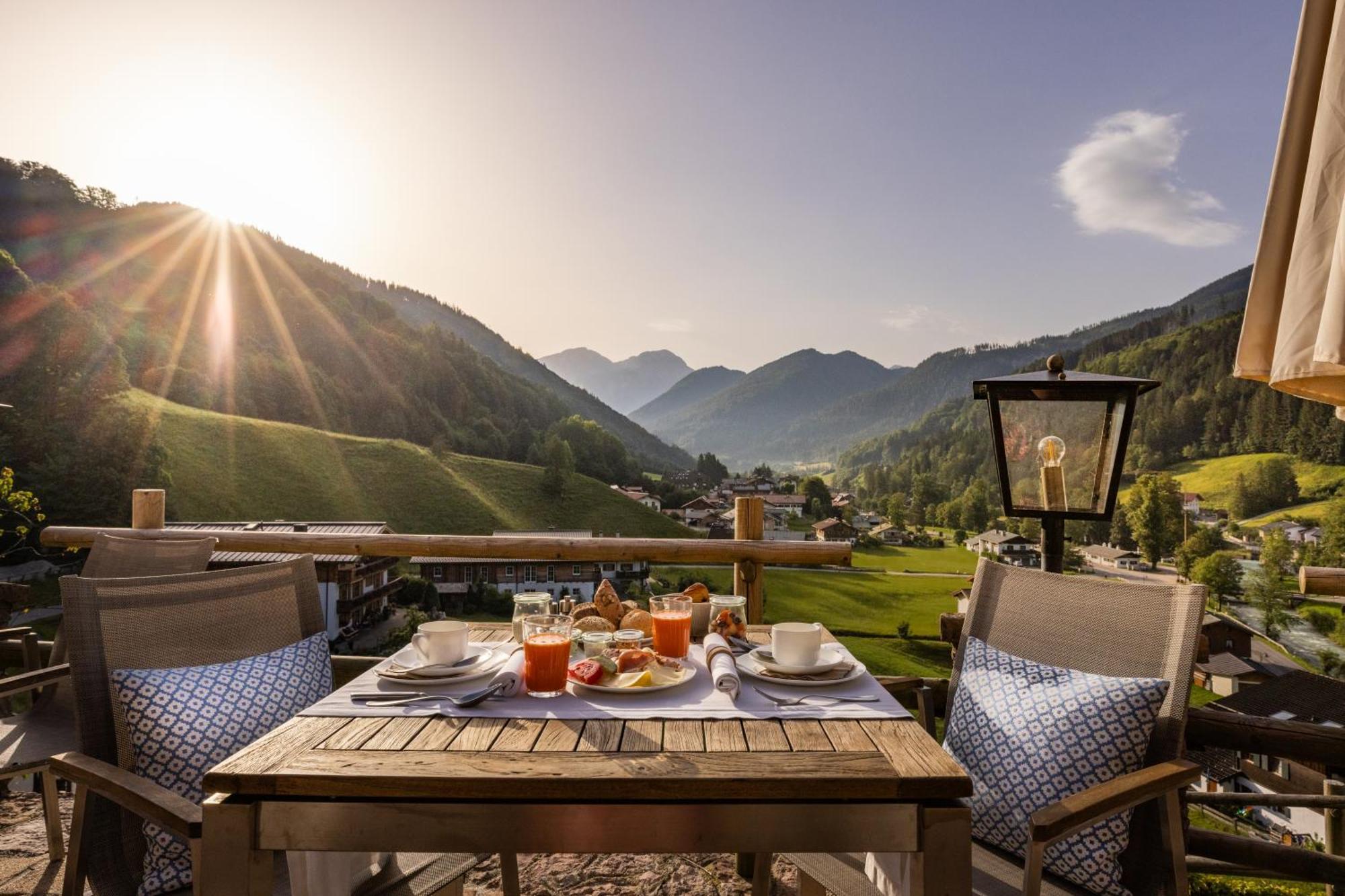 Berghotel Rehlegg Ramsau bei Berchtesgaden Bagian luar foto